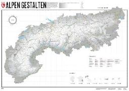 Alpen Gestalten - Edition 2. 1:1'000'000
